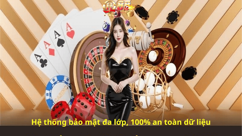 Hệ thống bảo mật đa lớp, 100% an toàn dữ liệu