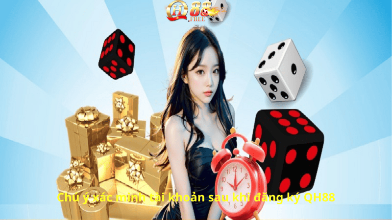 Chú ý xác minh tài khoản sau khi đăng ký QH88