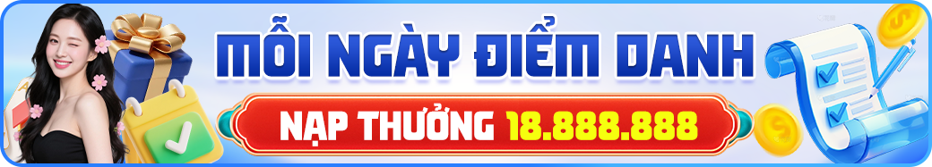 Mỗi ngày điểm danh nhận 18.888.888