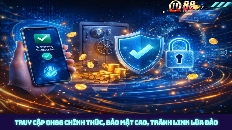 Truy cập QH88 chính thức, bảo mật cao, tránh link lừa đảo